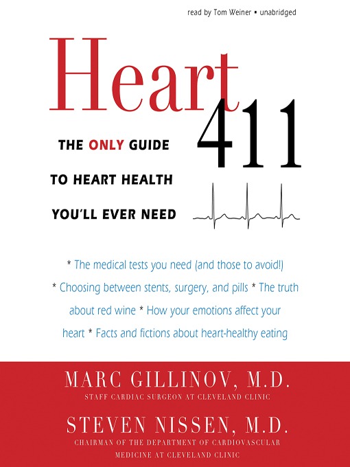 Title details for Heart 411 by Marc Gillinov - Available